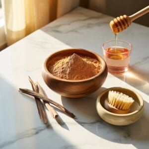 Read more about the article How to Use Sandalwood Powder for Face (2025 Guide) – இயற்கையா Glow பெற Simple Steps!