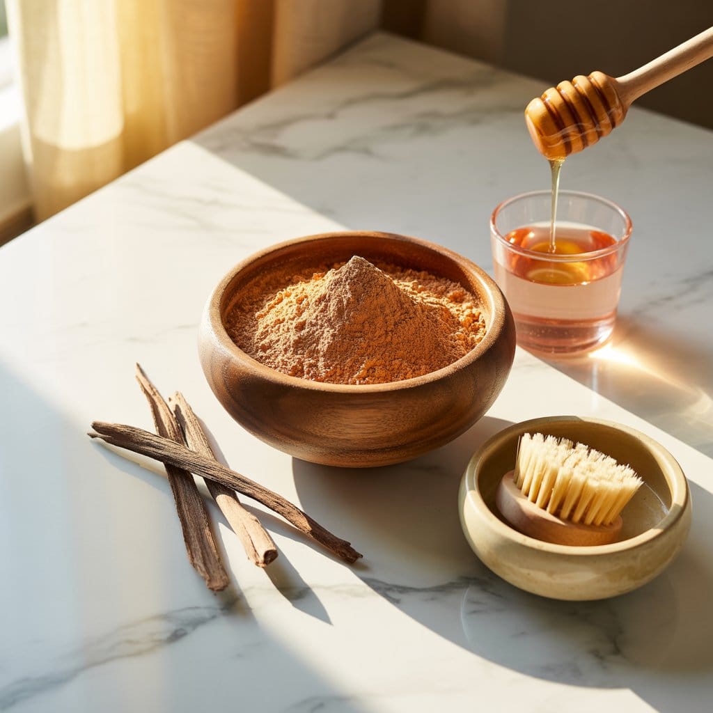 Read more about the article How to Use Sandalwood Powder for Face (2025 Guide) – இயற்கையா Glow பெற Simple Steps!