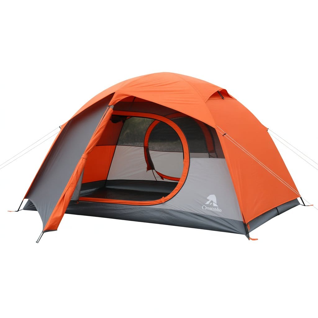 Read more about the article AmazonBasics 4 Person Polyester Dome Tent Review 2025 – Worth ஆ? Full Camping Guide!